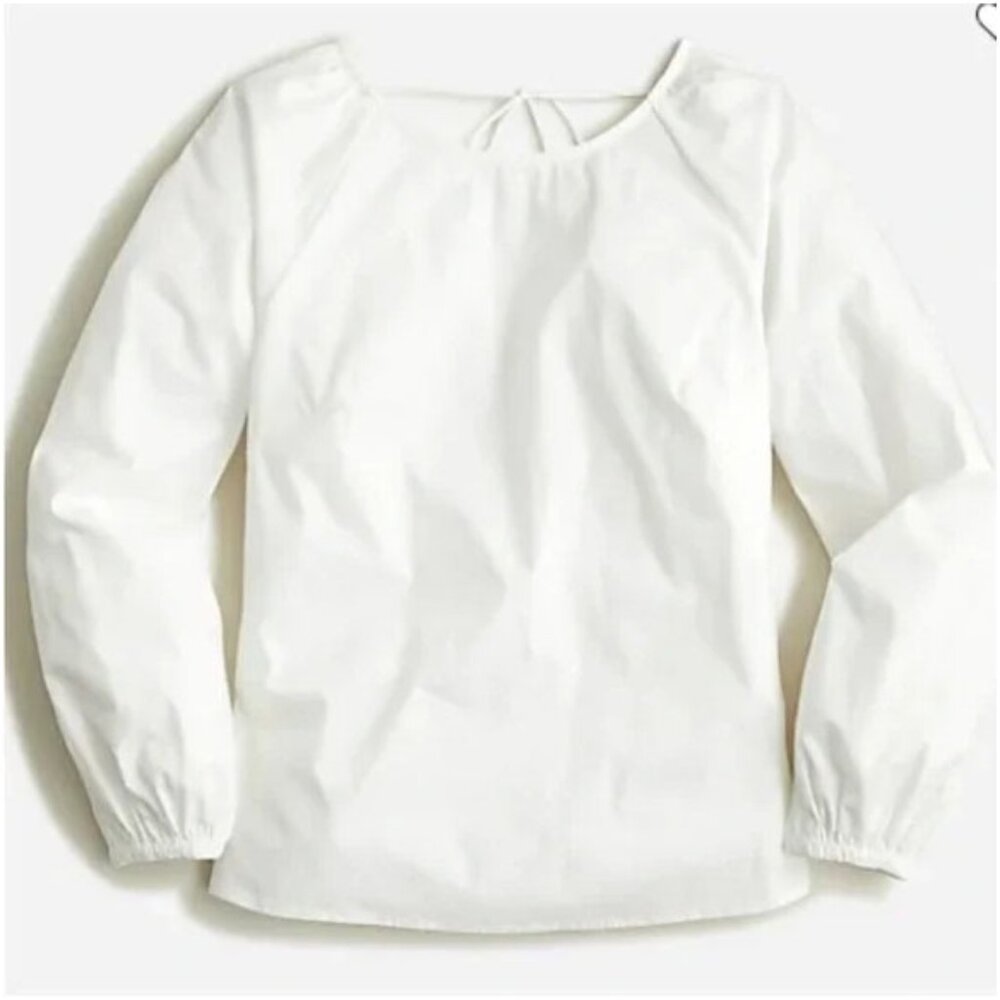 NWY J. Crew Tie Back Top